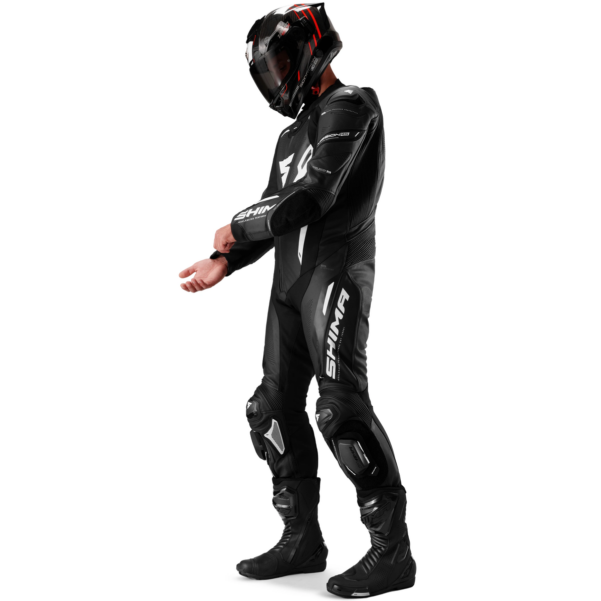 SHIMA MISSION RS MEN BLK/WHT