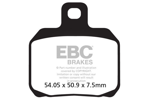 EBC Brakes Klocki hamulcowe EBC FA266 (kpl. na 1 tarcze)