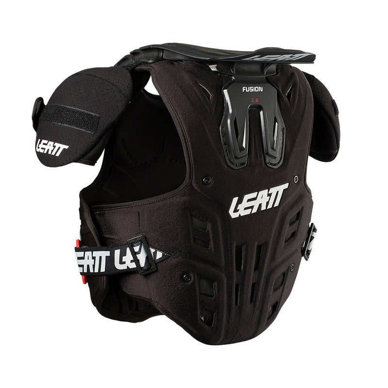BUZER JUNIOR LEATT FUSION VEST 2.0 BLACK (105-125CM) S/M