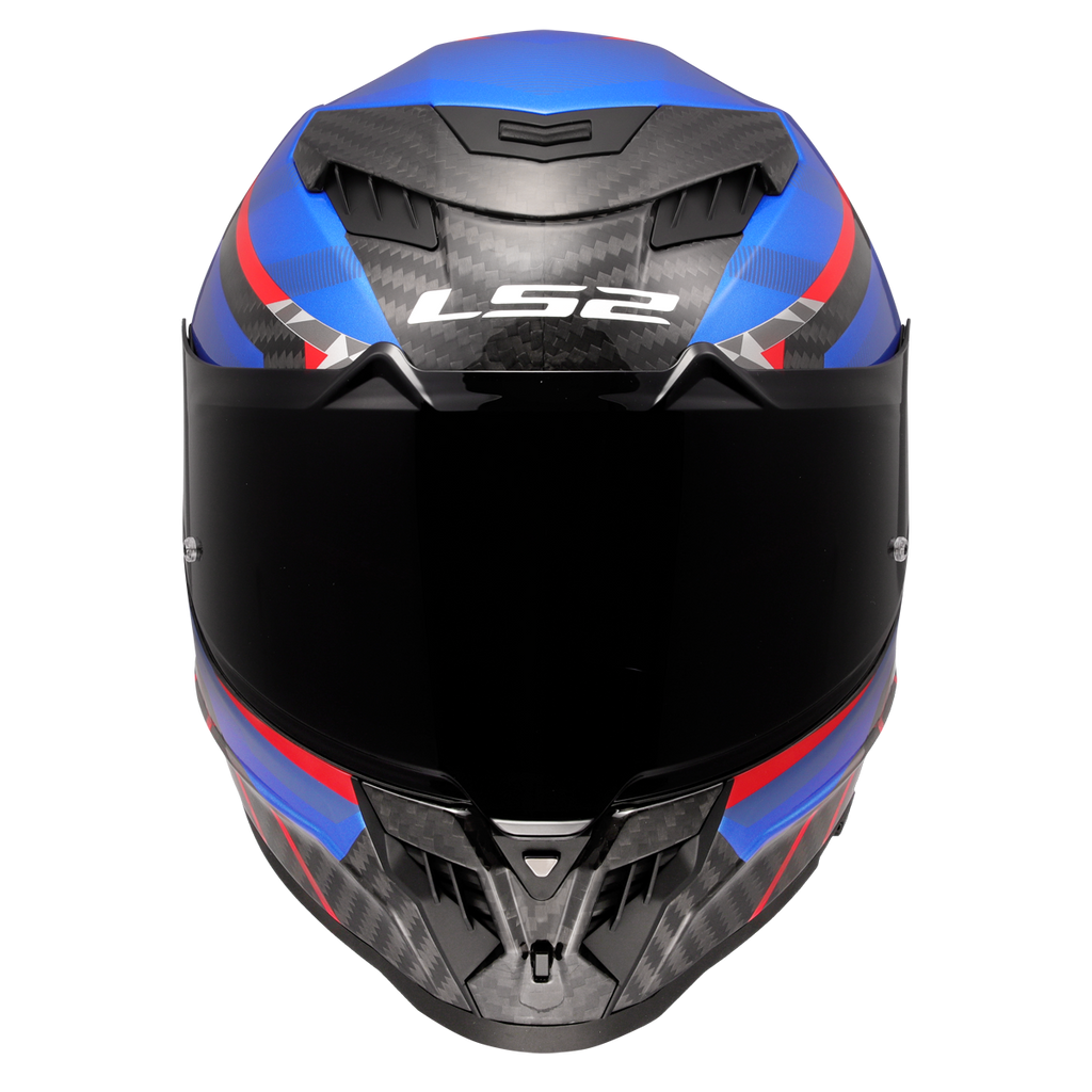 KASK LS2 FF807 DRAGON TRAX BLUE RED