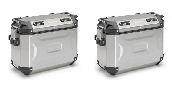KAPPA KUFER BOCZNY 37L MONOKEY CAM SIDE KFR37AR K'FORCE ALUMINIOWY PRAWY - WYPRZEDAŻ - ZASTĄPIONY PRZEZ KVG37AR