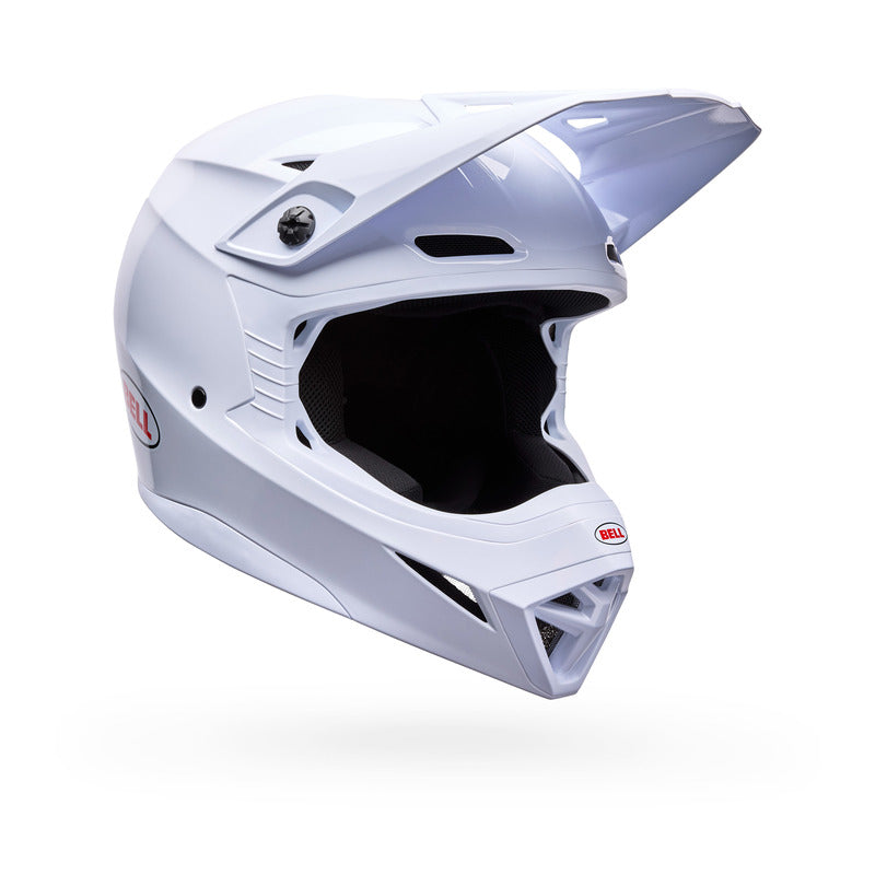 KASK MOTOCYKLOWY BELL MX-10 MIPS SOLID WHITE – zdjęcie 2