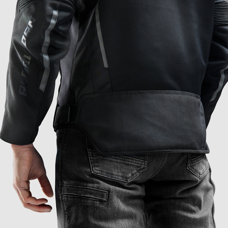 KURTKA MOTOCYKLOWA TEKSTYLNA REBELHORN VANDAL MESH BLACK