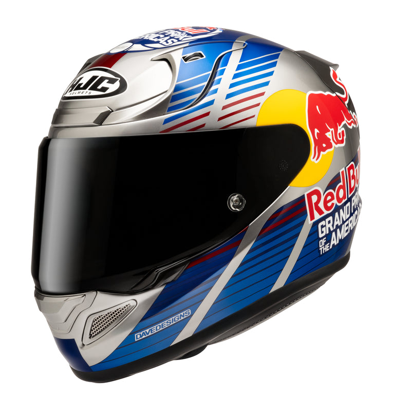 KASK MOTOCYKLOWY HJC RPHA12 RED BULL AUSTIN GP 2