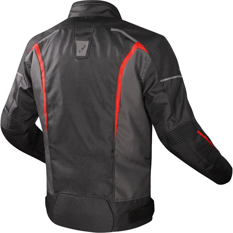 KURTKA LS2 SEPANG MAN BLACK GREY RED