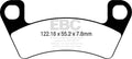 EBC Brakes Klocki hamulcowe EBC FA740TT (kpl. na 1 tarcze)