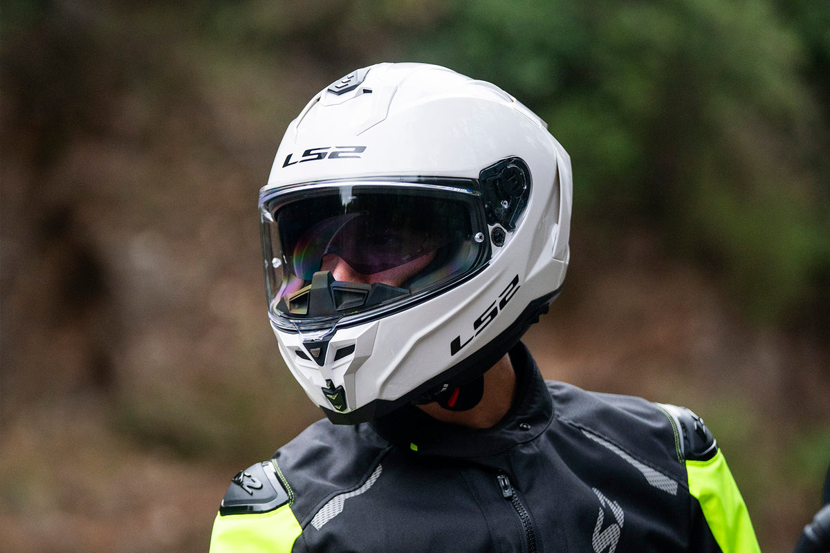 KASK LS2 FF817 CHALLENGER II SOLID WHITE