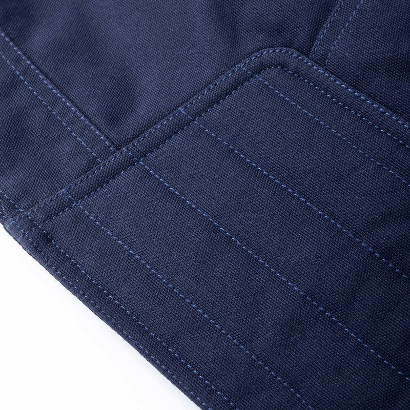 KURTKA MOTOCYKLOWA TEKSTYLNA REBELHORN HUNTER NAVY BLUE – zdjęcie 2