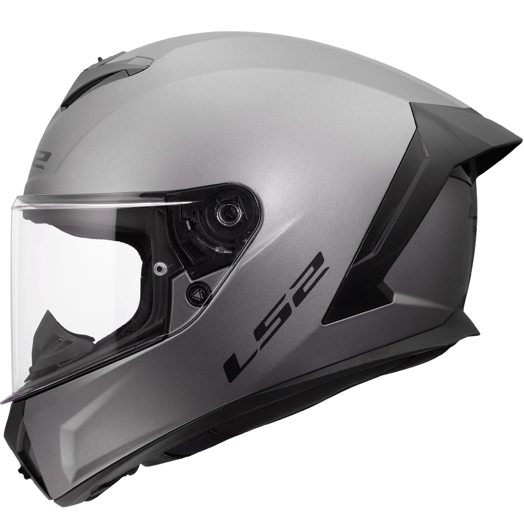 KASK LS2 FF820 RAPID III SOLID MATT TITANIUM