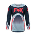 BLUZA MOTOCYKLOWA JUNIOR FOX FLEXAIR ARC ICE BLUE
