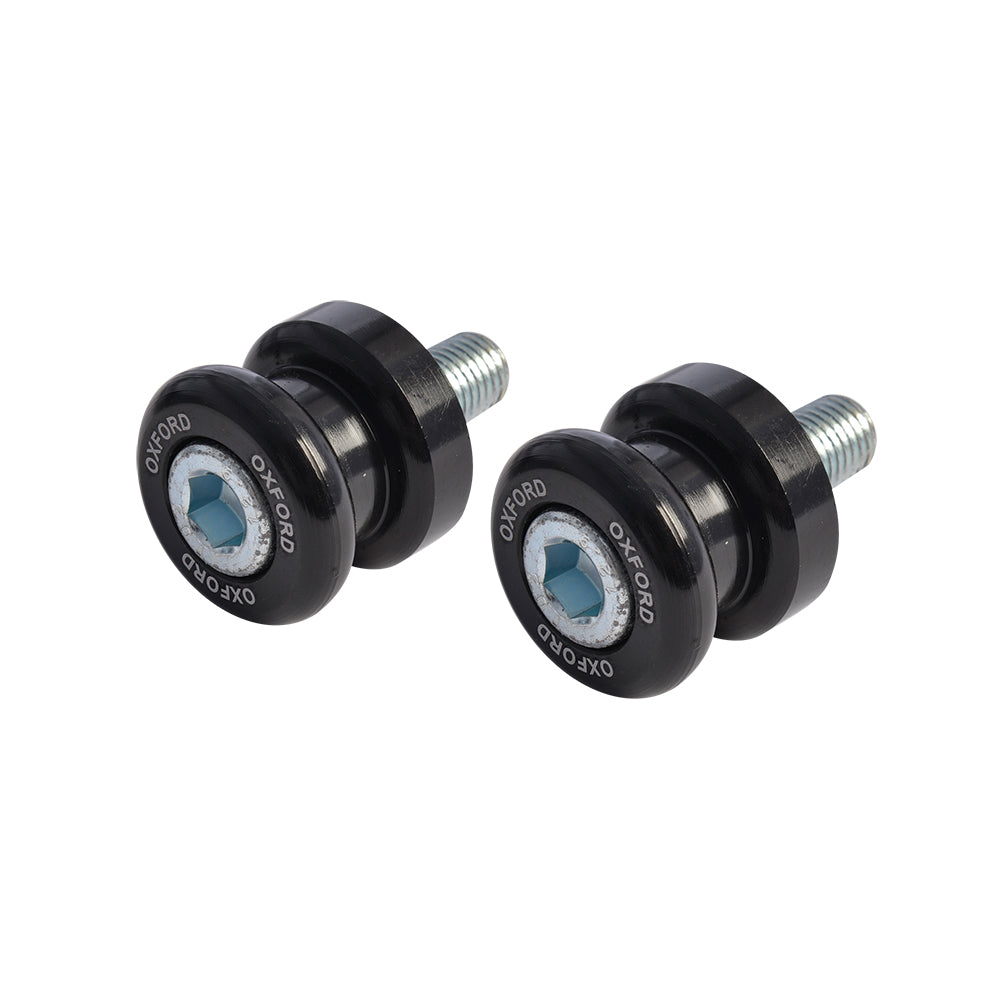 OXFORD BOBBINS ROLKI (SLIDERY) WKRĘCANE DO WAHACZA M8X1,25 KOLOR CZARNY – zdjęcie 3