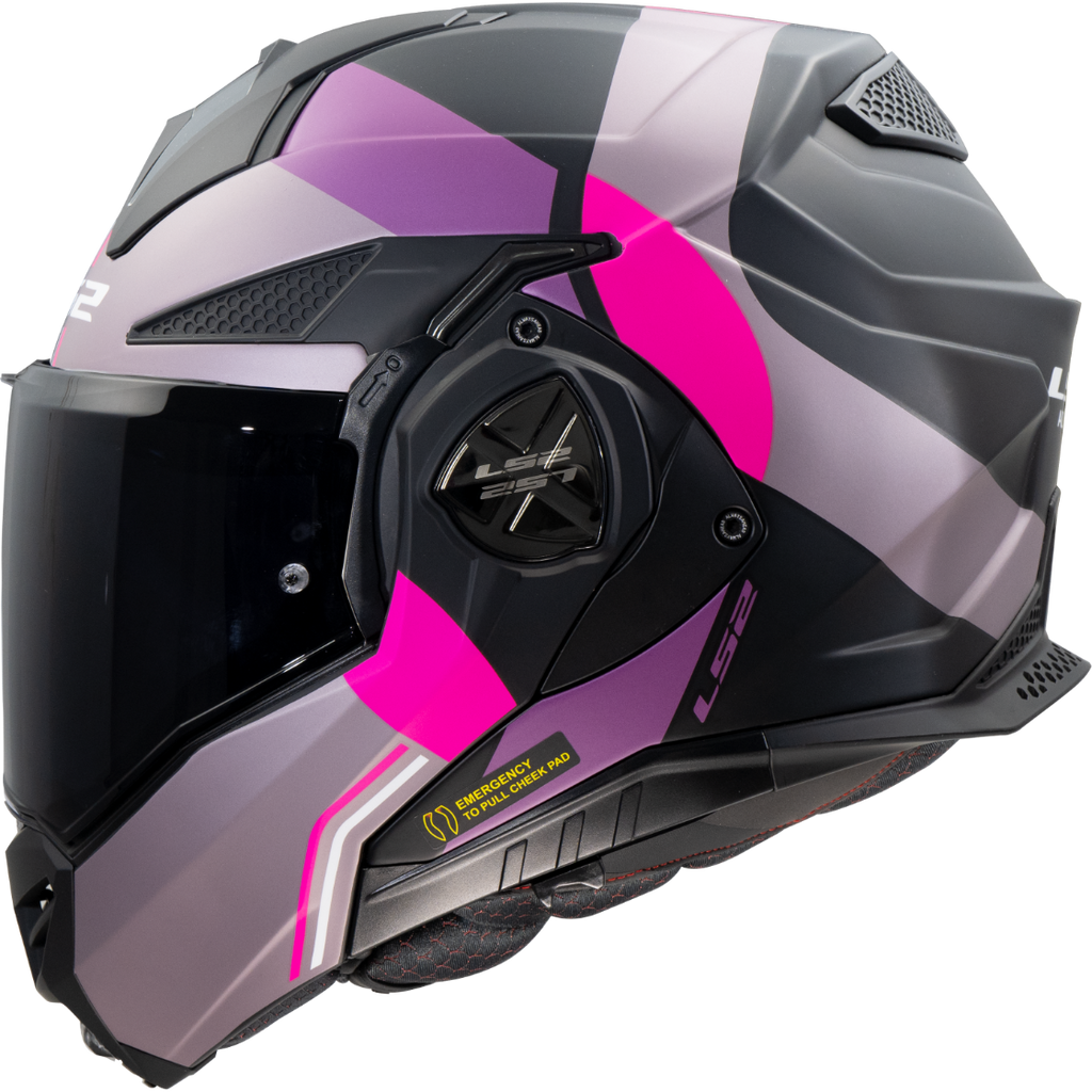 KASK LS2 FF901 ADVANT X ULTRA M.GREY PURPLE-06