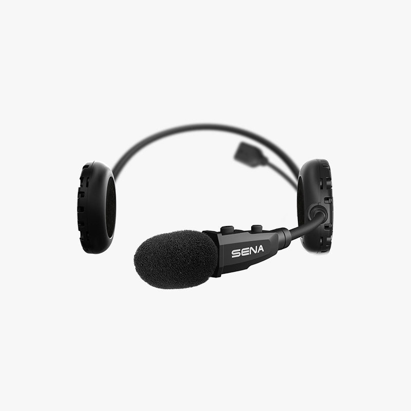 SENA INTERKOM MOTOCYKLOWY 3SPLUS-B BLUETOOTH 5.1 DO 400M Z MIKROFONEM NA PAŁĄKU ( 1 ZESTAW ) (EL) - ZASTĘPUJE 3SPLUS-B