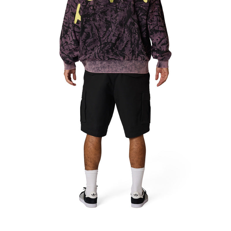 SPODENKI FOX CARGO RIPSTOP BLACK