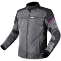 KURTKA LS2 RIVA LADY BLACK DARK GREY PINK