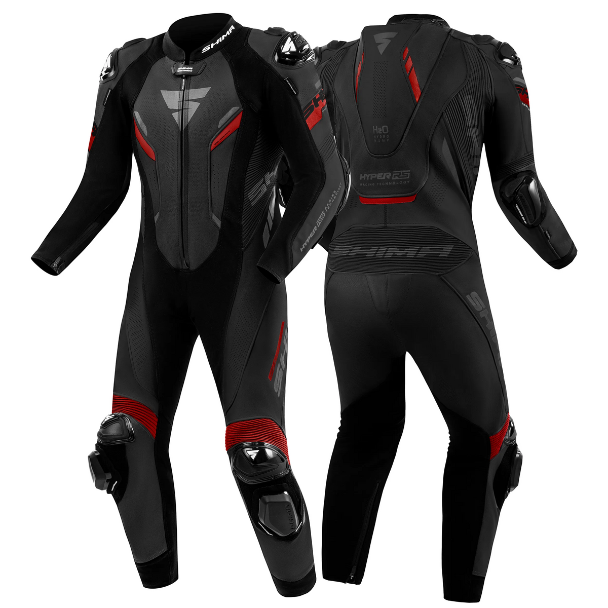 SHIMA HYPER-RS MEN BLK/RD