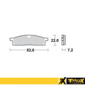 ProX Racing Parts ProX Klocki Hamulcowe Przednie YZ80/85 '93-20 + TT-R125 '00-16 (OEM: 4ES-W0045-20-00) (odpowiednik EBC FA119R)