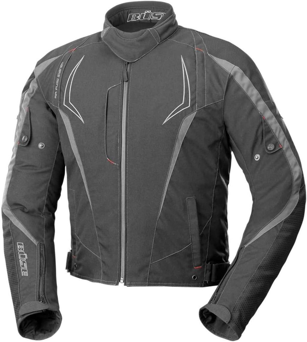 Kurtka motocyklowa BUSE San Remo czarno-szara