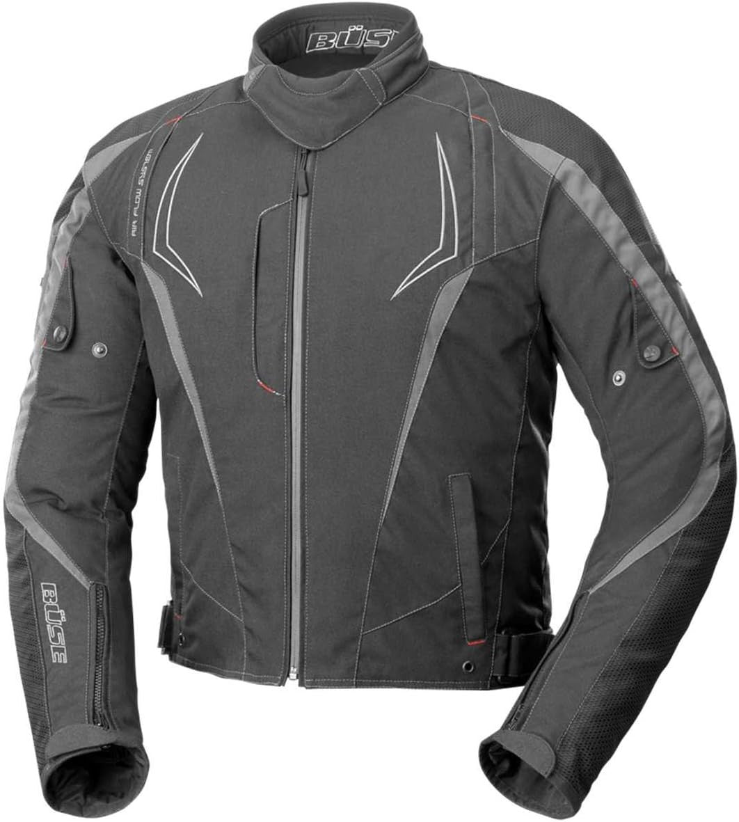 Kurtka motocyklowa BUSE San Remo czarno-szara