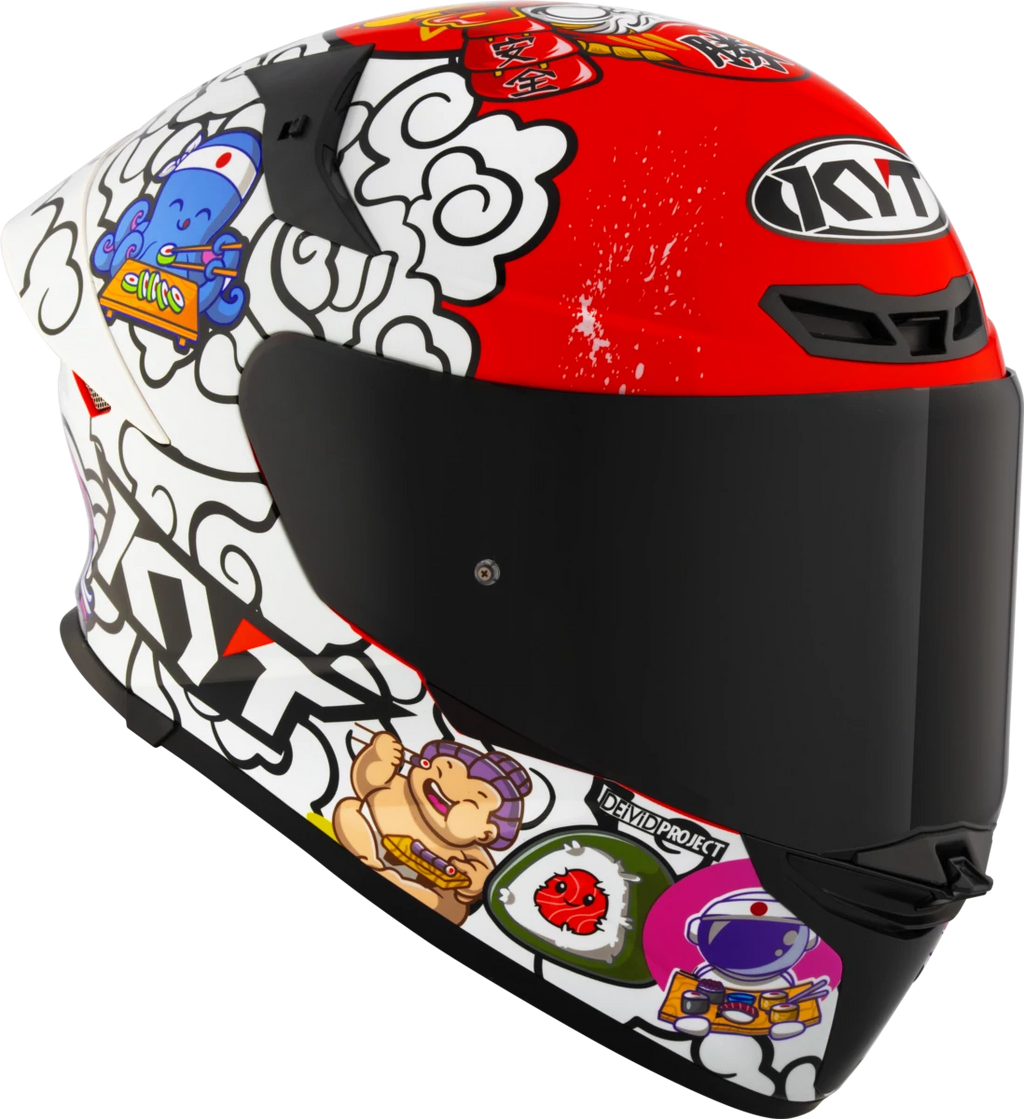 Kask motocyklowy KYT TT-REVO SUSHI TIME
