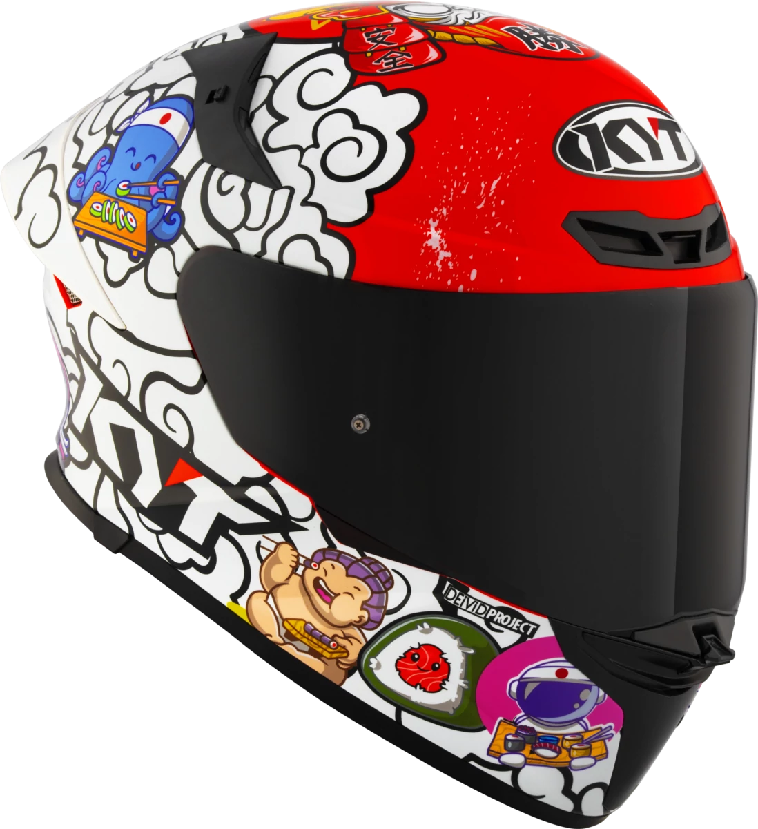 Kask motocyklowy KYT TT-REVO SUSHI TIME