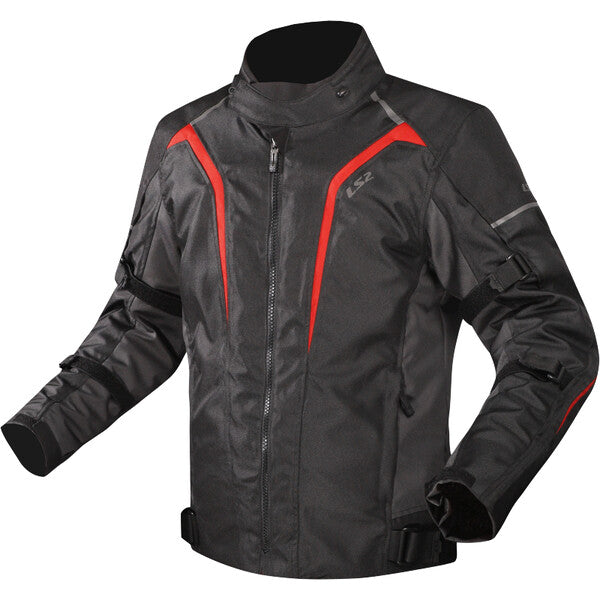 KURTKA LS2 SEPANG MAN BLACK GREY RED