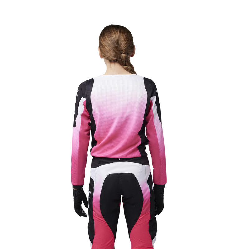 SPODNIE MOTOCYKLOWE JUNIOR FOX GIRLS 180 LEAN BLACK PINK