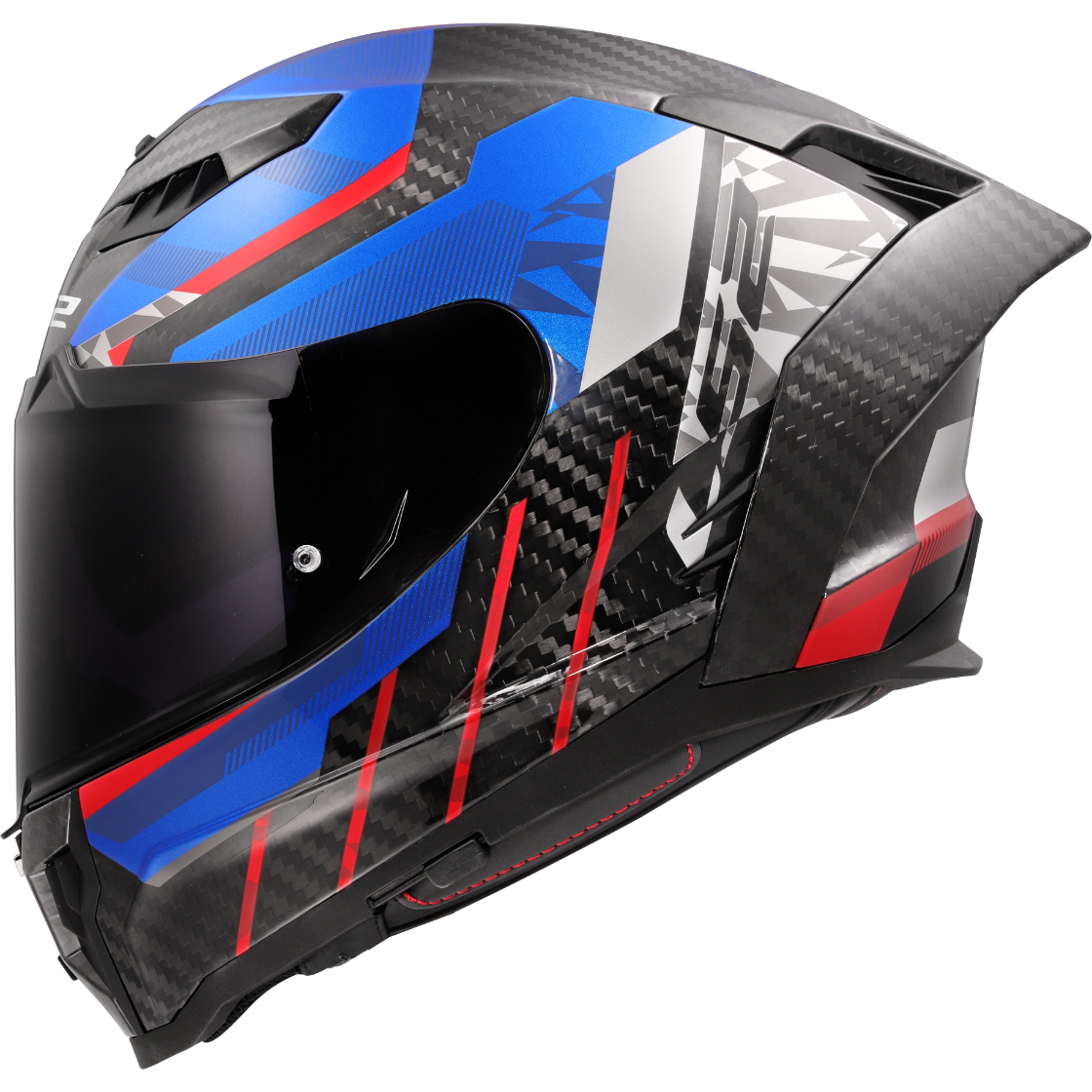 KASK LS2 FF807 DRAGON TRAX BLUE RED