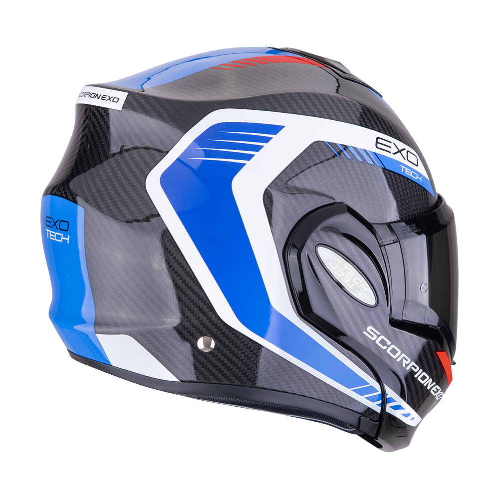 SCORPION KASK EXO-TECH CARBON COSY BK-BL-RED