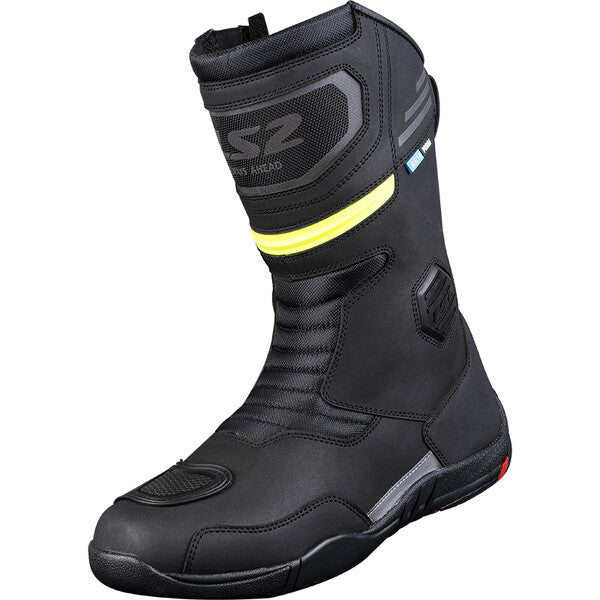 BUTY LS2 GOBY MAN WP BLACK H-V YELLOW