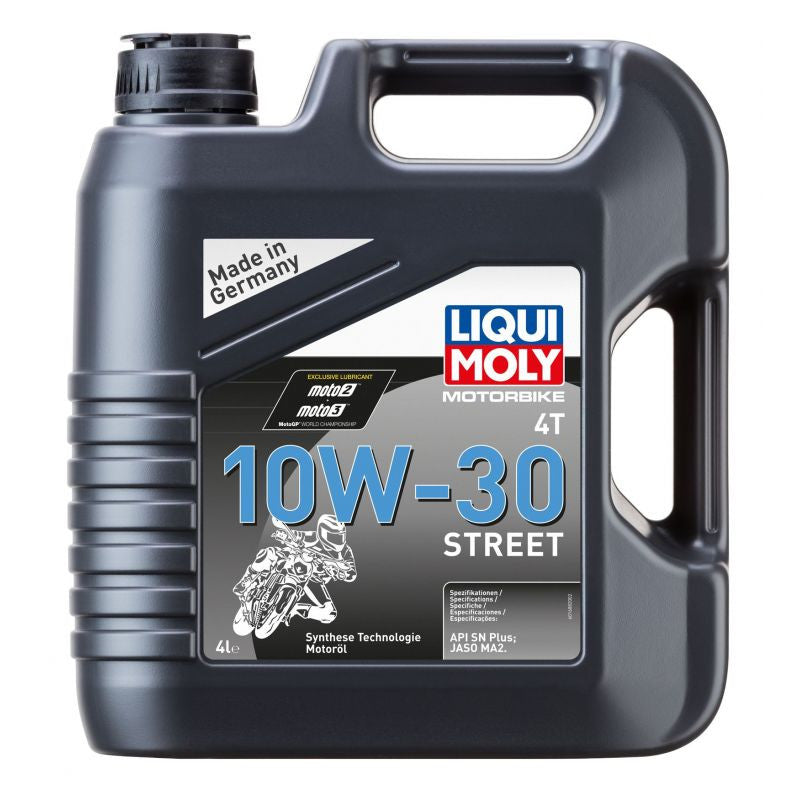LIQUI MOLY Olej silnikowy półsyntetyczny do motocykli 10W30 Street 4T 4 litry