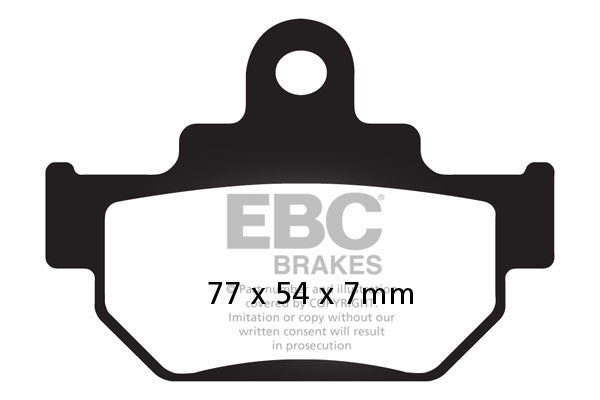 EBC Brakes Klocki hamulcowe EBC FA106V V-PAD (kpl. na 1 tarcze)
