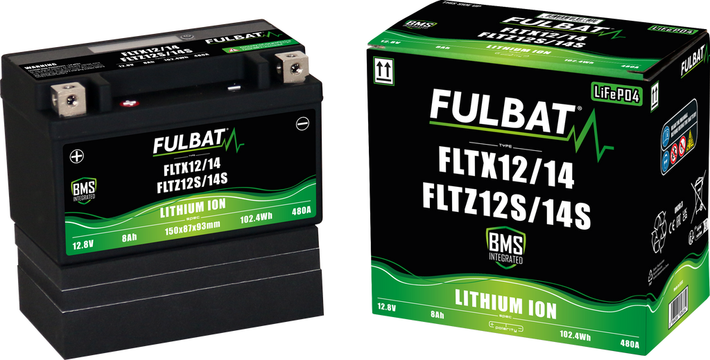 Akumulator FULBAT FUL LITHIUM - FLTX12/FLTX14-FLTZ12S/FLTZ14S / LTX12/LTX14-LTZ12S/LTZ14S (Litowo-żelazowo-fosforanowy)