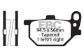EBC Brakes Klocki hamulcowe EBC FA061 (kpl. na 1 tarcze)
