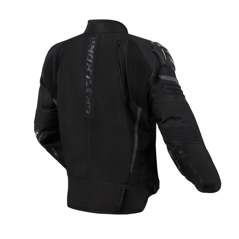 KURTKA MOTOCYKLOWA TEKSTYLNA REBELHORN VANDAL BLACK