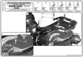KAPPA STELAŻ KUFRÓW BOCZNYCH MONOKEY SIDE SUZUKI DL 650 V-STROM '04-'11- TYLKO POD KUFRY K33N K'ROAD