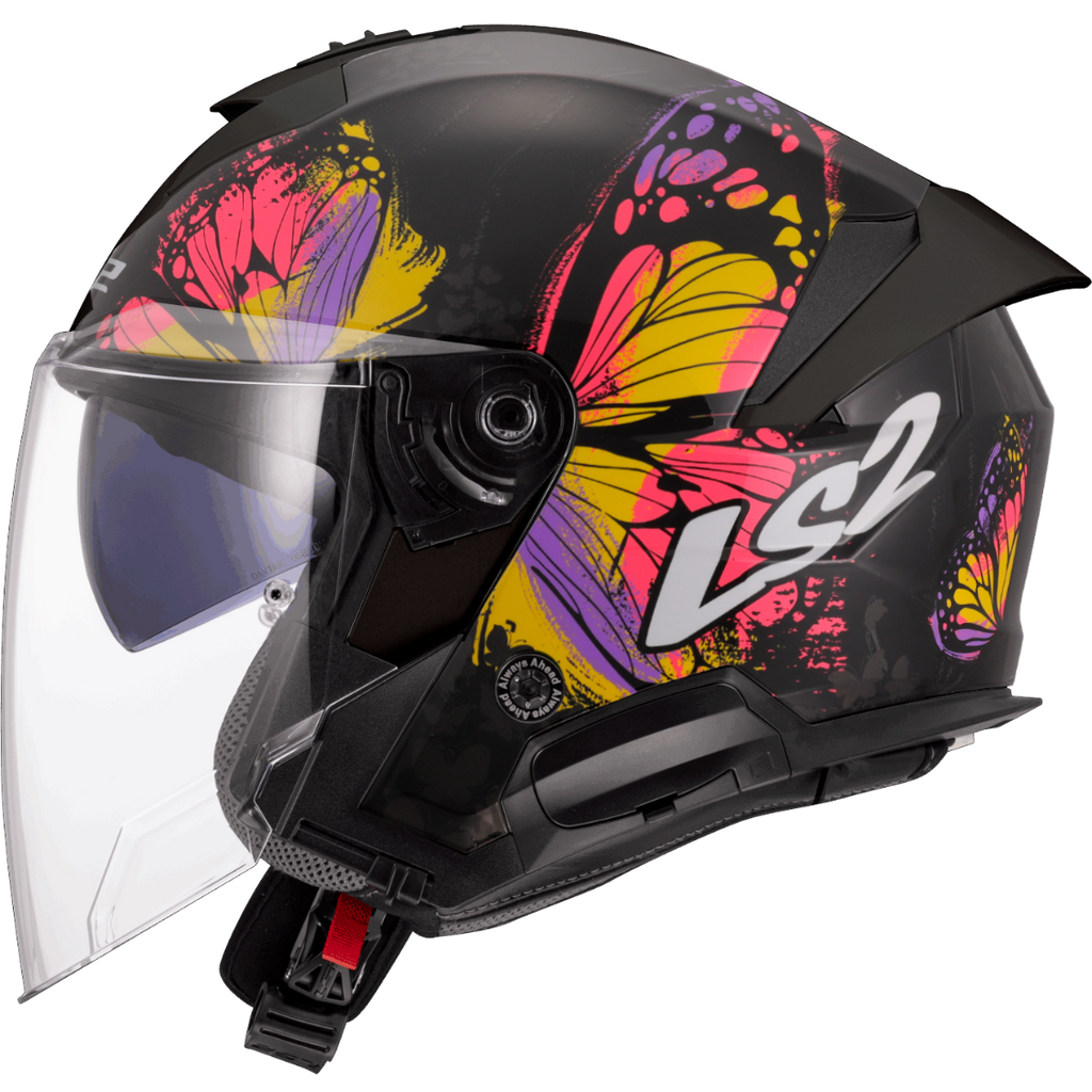 KASK LS2 OF618 VERSO II WINGZ BLACK YELLOW