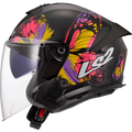 KASK LS2 OF618 VERSO II WINGZ BLACK YELLOW