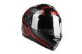 Kask Motocyklowy LAZER RAFALE Darkside (kol. Czarny - Czerwony)
