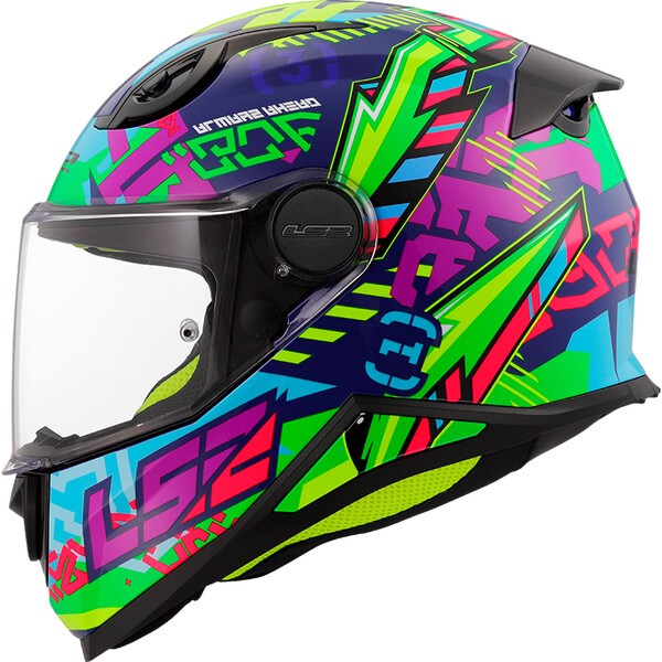 KASK LS2 FF812 KID SVENT BLUE GREEN