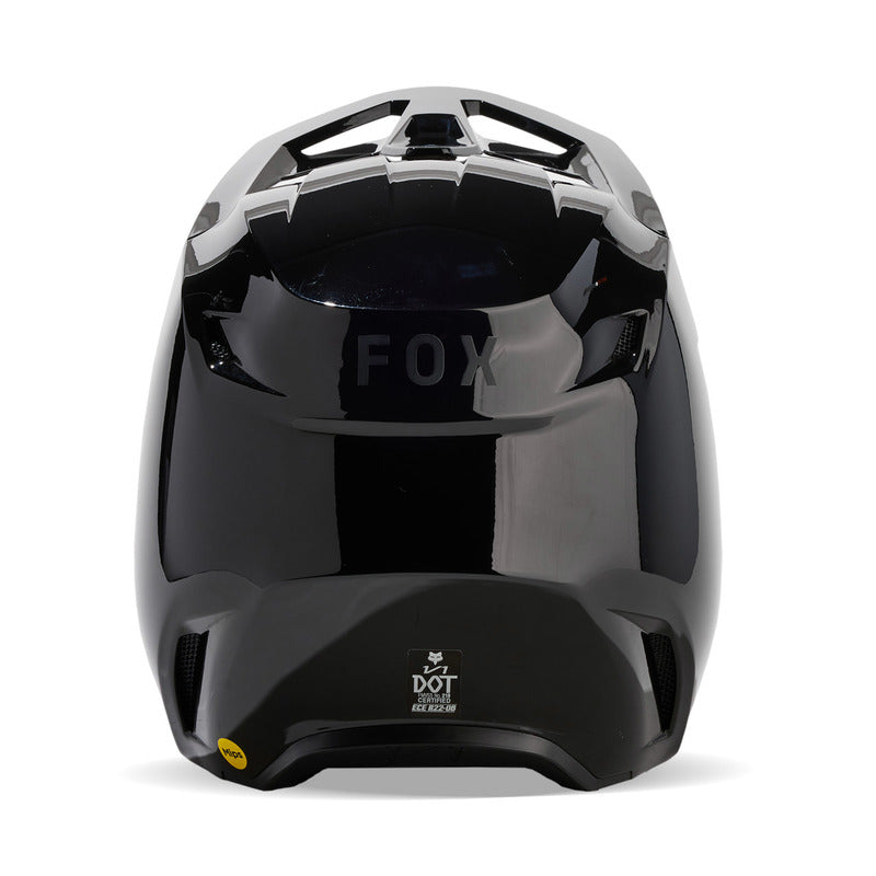 KASK MOTOCYKLOWY FOX V1 SOLID BLACK