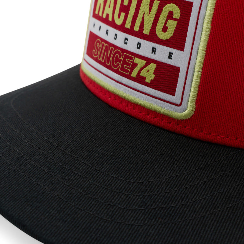 CZAPKA Z DASZKIEM JUNIOR FOX SINCE 74 SNAPBACK RED
