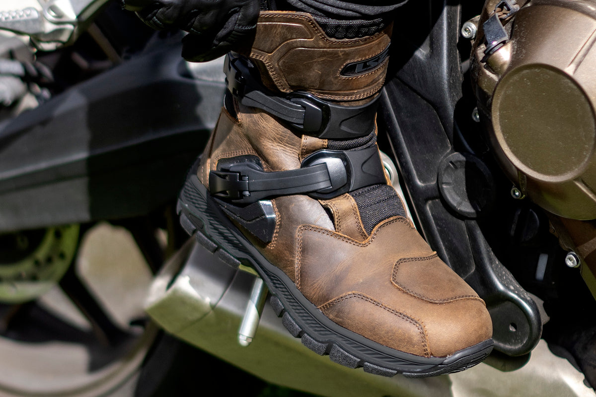 BUTY LS2 ADVENTURE MAN WP BROWN
