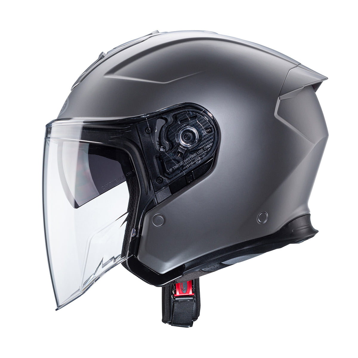CABERG KASK OTWARTY JET OTWARTY FLYON II SOLID MATT GREY KOLOR SZARY MAT