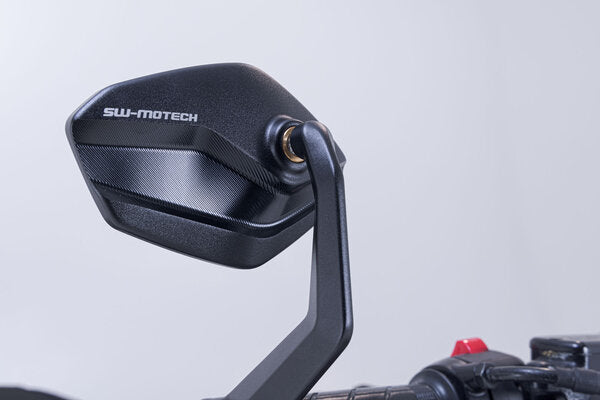 ZESTAW LUSTEREK SW-MOTECH DO ZAMONTOWANIA NA KOŃCU KIEROWNICY HONDA CB650R (18-)