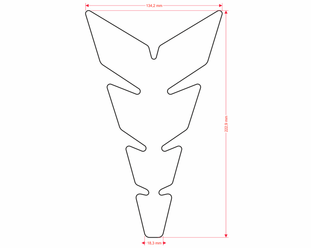 ONEDESIGN Tankpad Moon slim