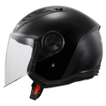 KASK LS2 OF616 AIRFLOW II SOLID BLACK-06