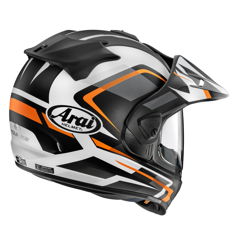 KASK MOTOCYKLOWY ARAI TOUR-X5 DISCOVERY ORANGE MATT XS