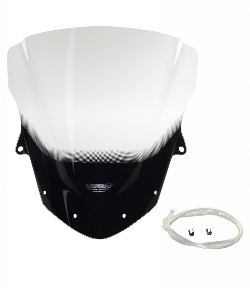 Szyba motocyklowa MRA KAWASAKI NINJA ZX 6 R 2019-2023, forma R, bezbarwna