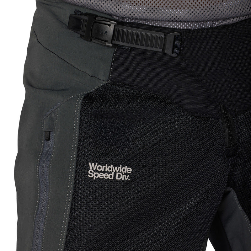 SPODNIE MOTOCYKLOWE FOX RANGER AIR OFF ROAD BLACK GREY – zdjęcie 5